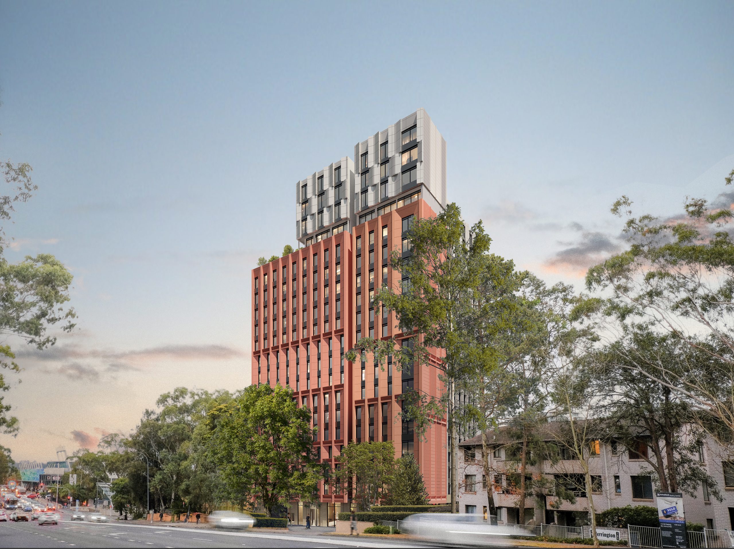 169 & 171 Herring Road, Macquarie Park – Rendering_Perspective 1