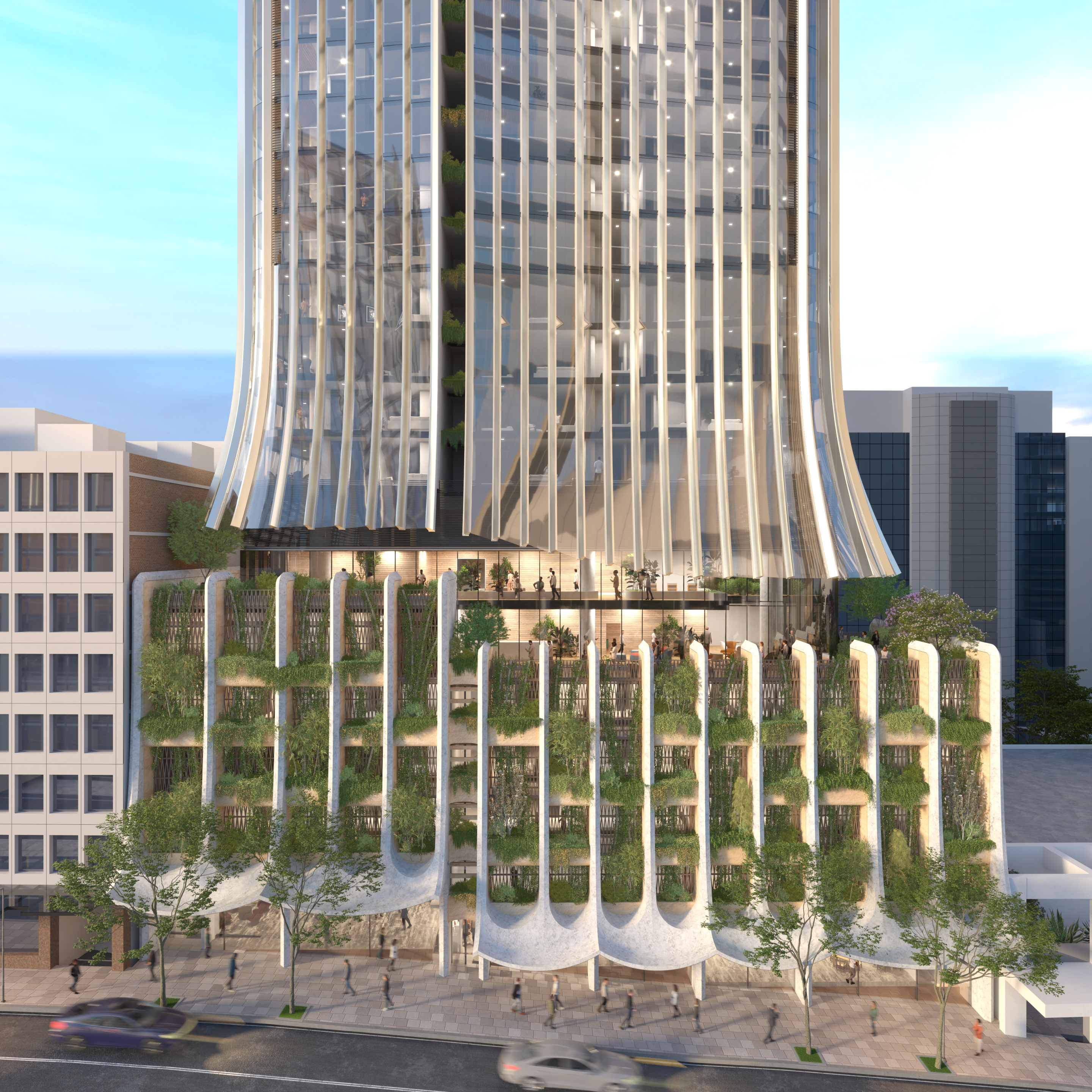 Waler St Elevated View Freecity gets green light for mixed-use residential and hotel tower in North Sydney